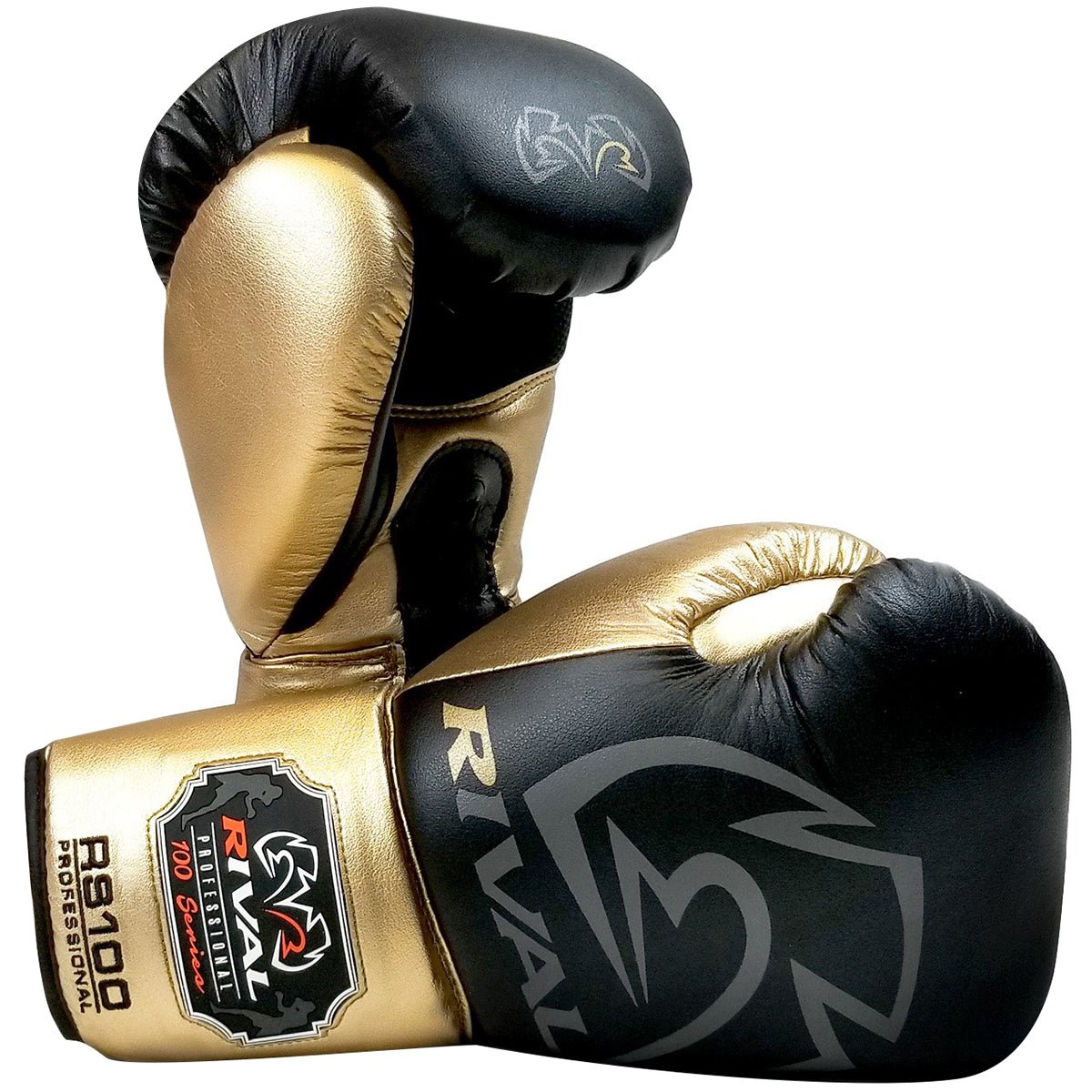 RIVAL Boxing RS100 Pro Lace-Up Sparring Gloves 16 oz. Small