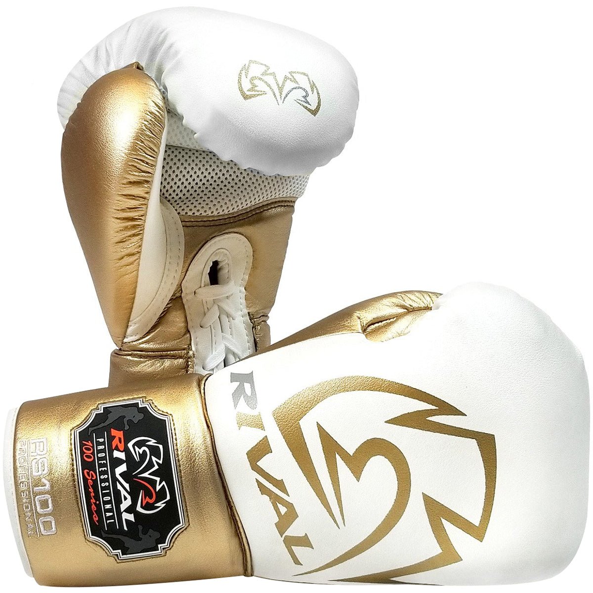RIVAL Boxing RS100 Pro Lace - Up Sparring Gloves 16 oz. Small - Forza Sports