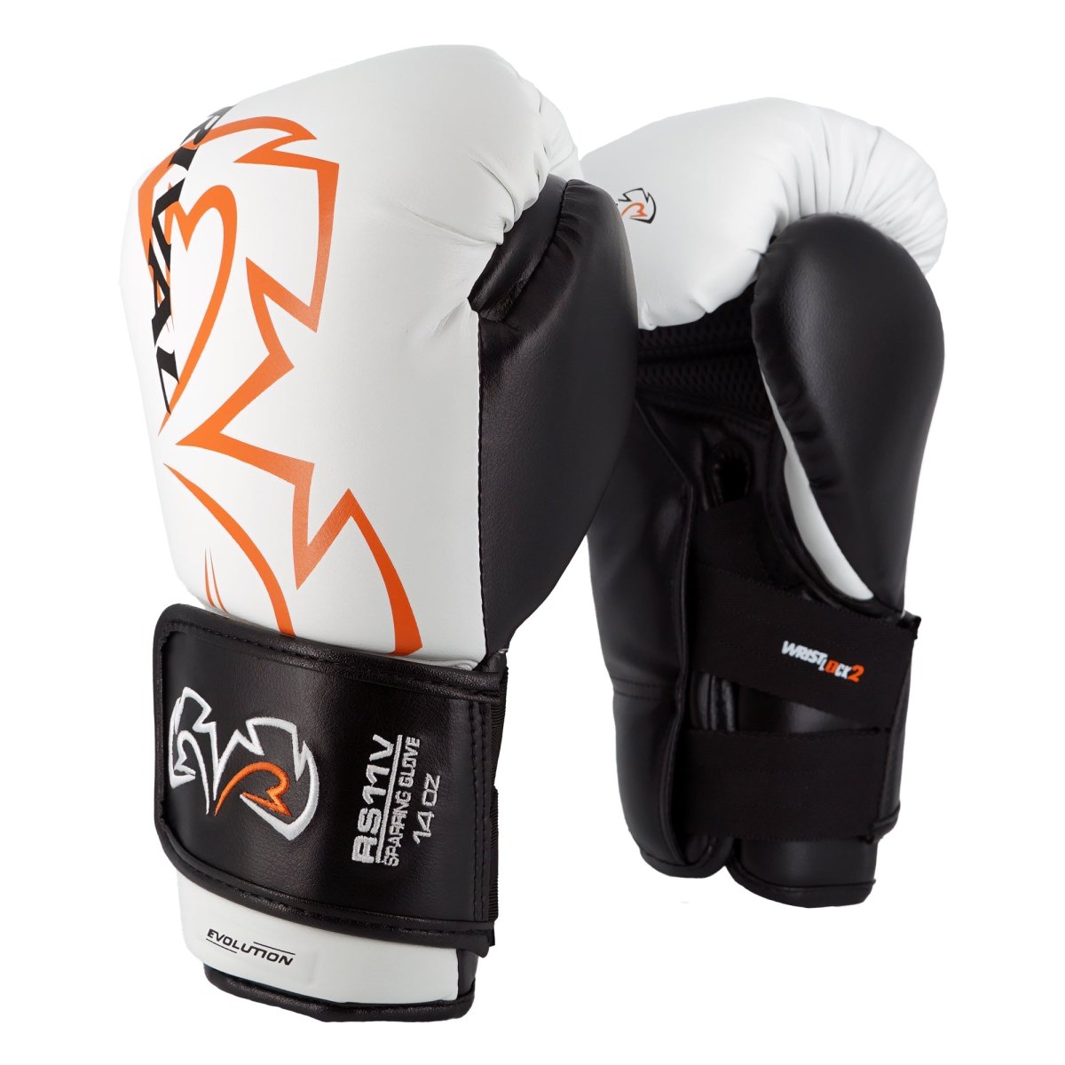 rival sparring gloves - White