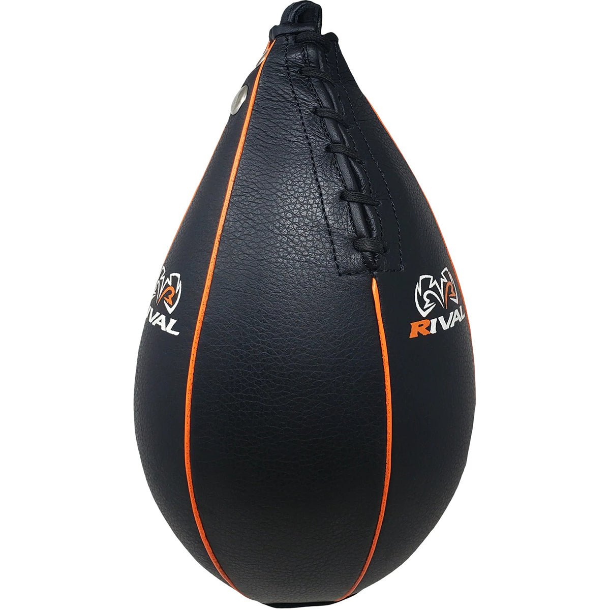 RIVAL Boxing RSPD5 Tear Drop 9" x 5" Speed Bag - Black/Orange - Forza Sports