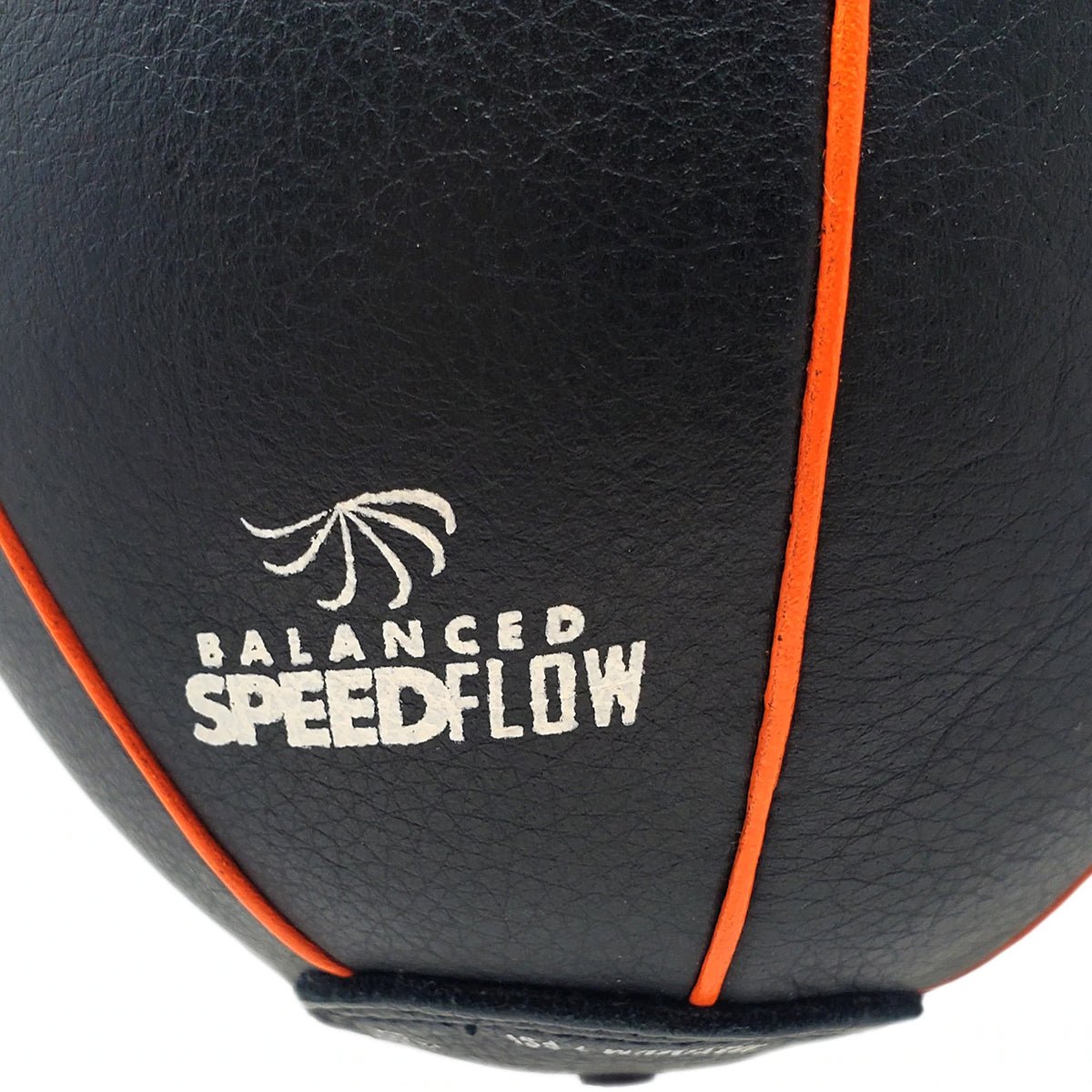 RIVAL Boxing RSPD5 Tear Drop 9" x 5" Speed Bag - Black/Orange - Forza Sports