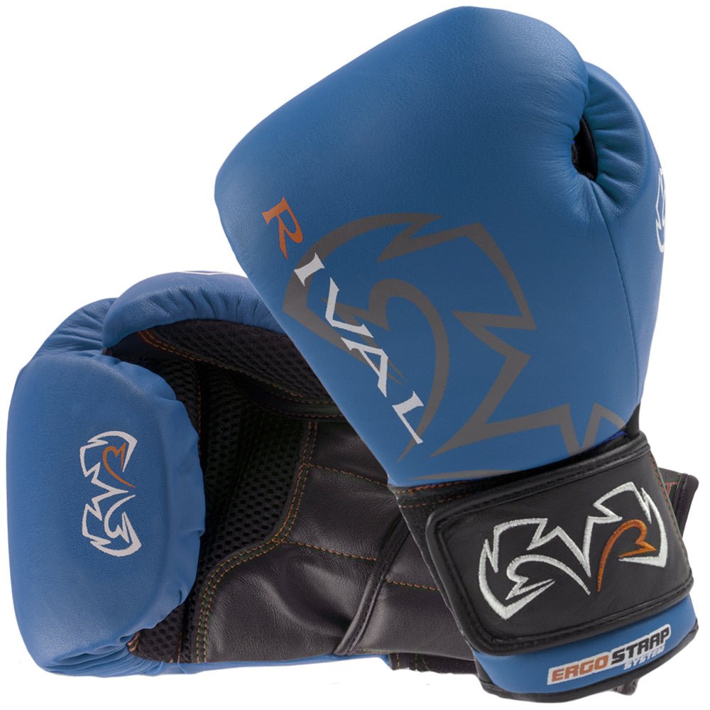Two RIVAL Boxing RS10V Optima Hook and Loop Sparring Gloves