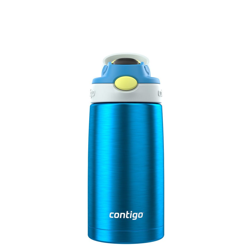 Contigo Kid's 13 oz. Insulated Stainless Steel AutoSpout Straw Water Bottle - Forza Sports