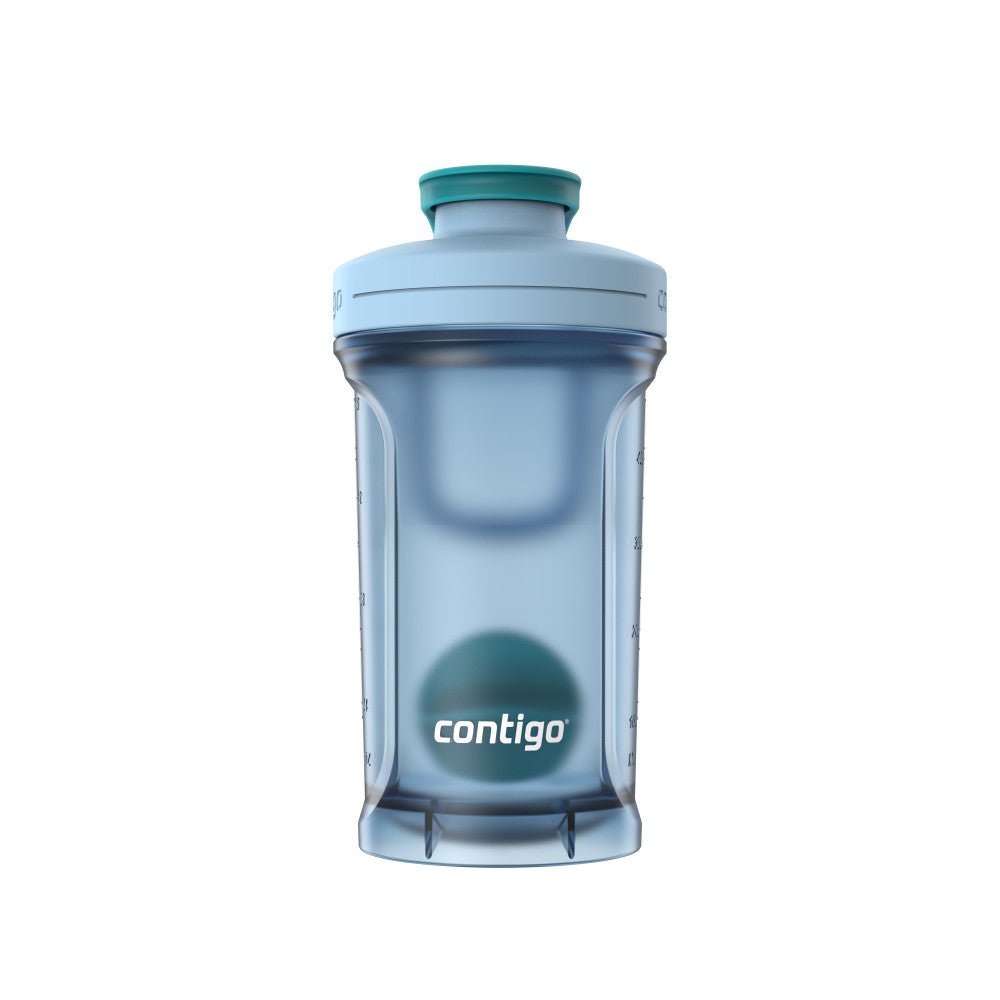 Contigo 20 oz. Fit Shake & Go 2.0 Plastic Shaker Mixer Bottle - Forza Sports