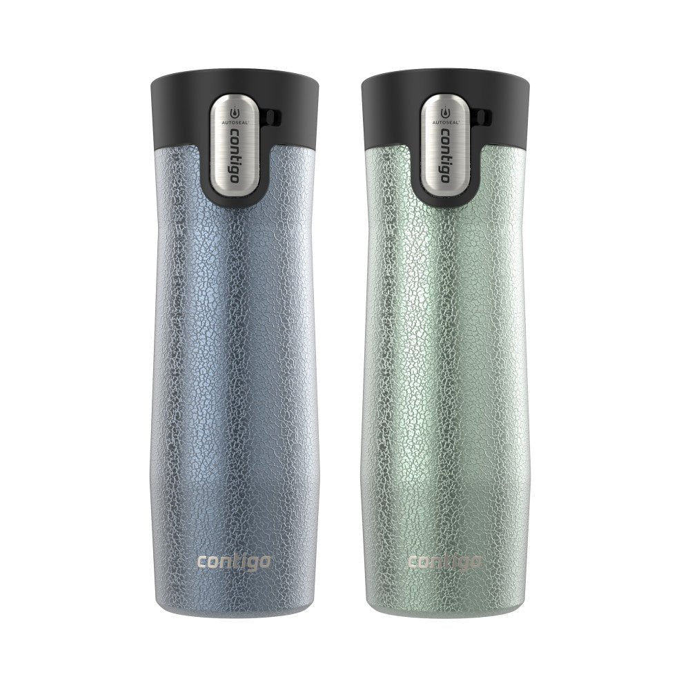 Contigo 20 oz. West Loop 3.0 Autoseal Stainless Steel Travel Mug 2 - Pack - Forza Sports