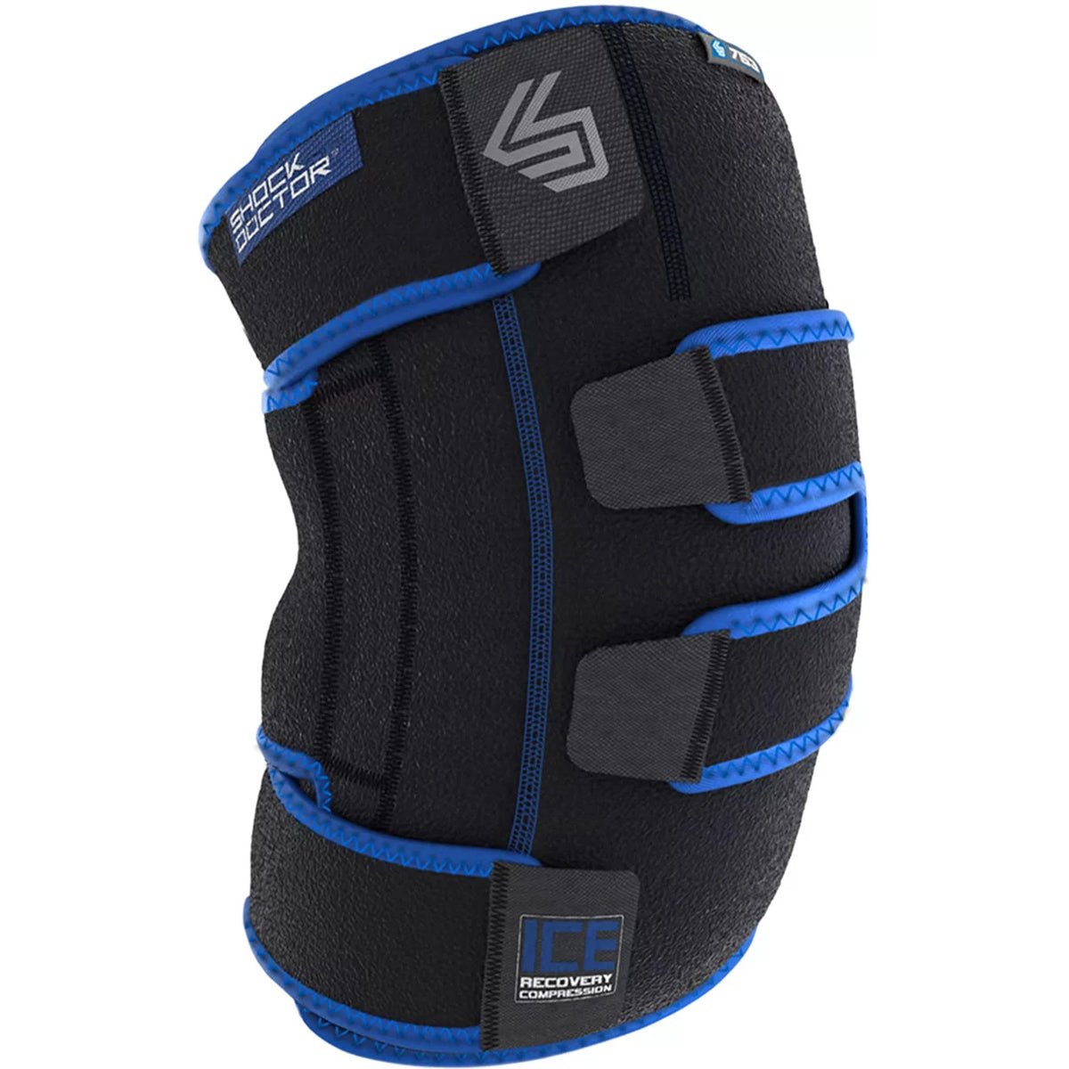 Shock Doctor ICE Recovery Compression Knee Wrap - Black - Forza Sports