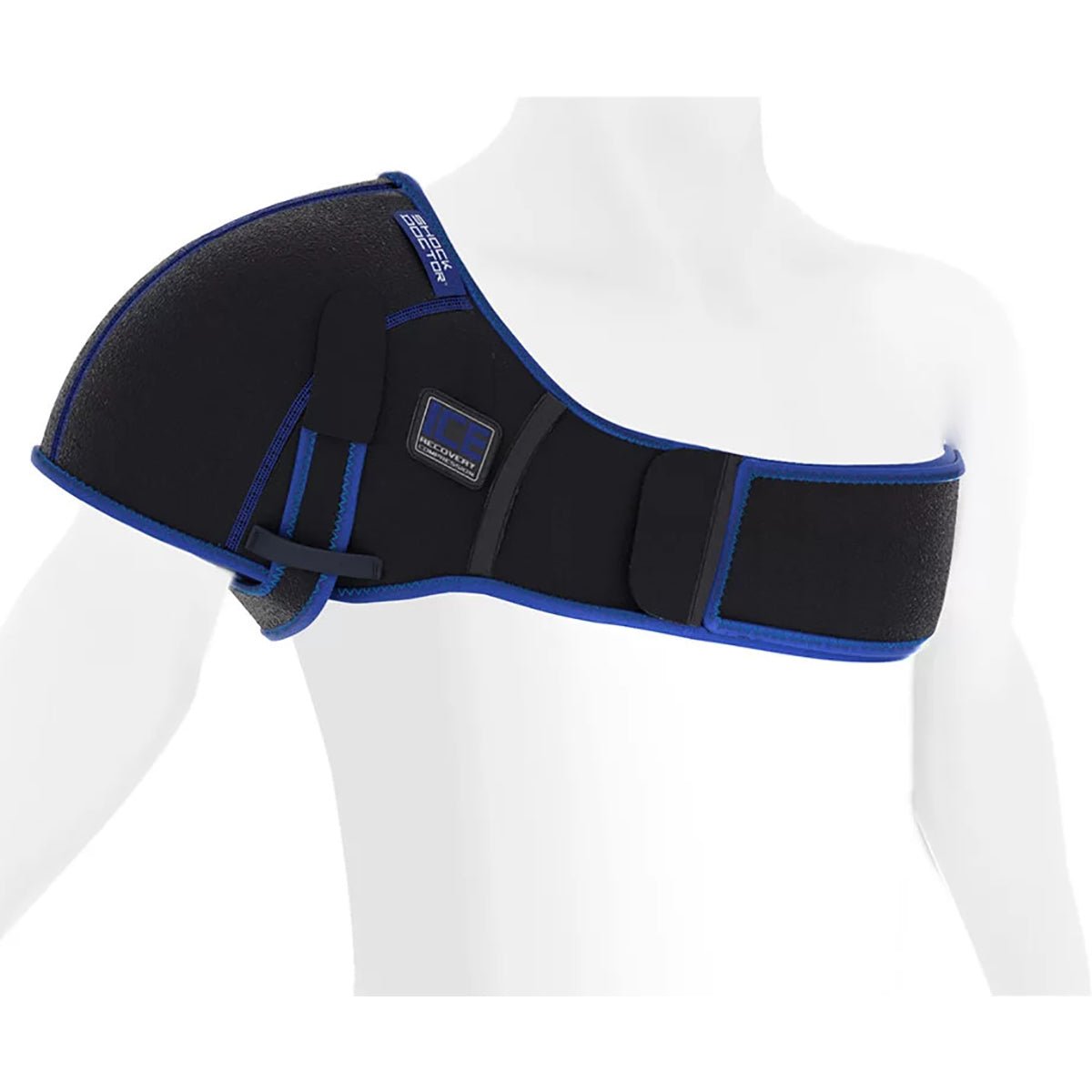 Shock Doctor ICE Recovery Compression Shoulder Wrap - Black - Forza Sports
