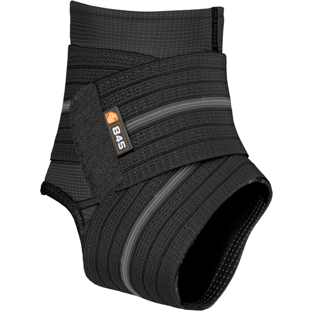 Shock Doctor Ankle Sleeve with Compression Wrap Support - Black - Forza Sports