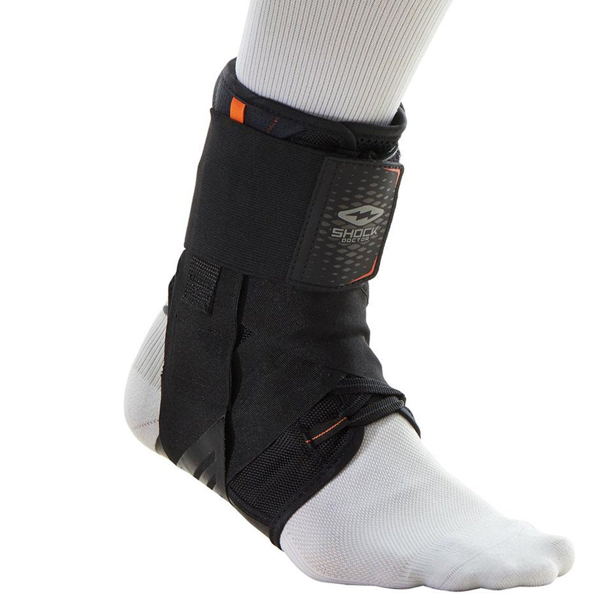 Shock Doctor Ultra Wrap Lace Ankle Support Brace - Black - Forza Sports