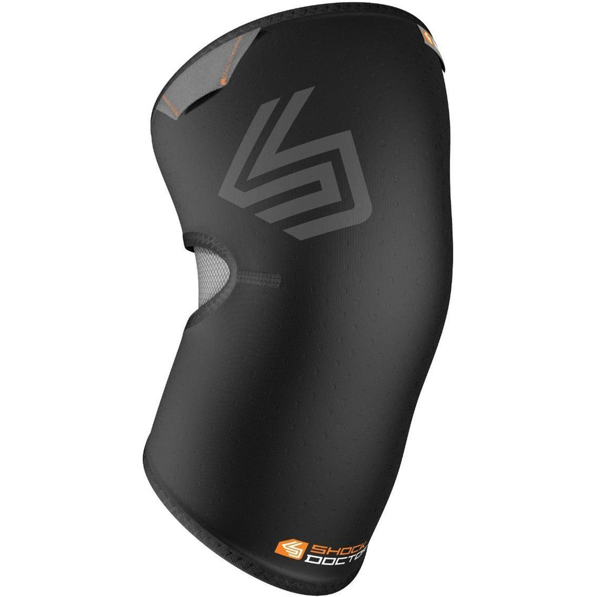 Shock Doctor Knee Compression Sleeve with Closed Patella Coverage - Black - Forza Sports