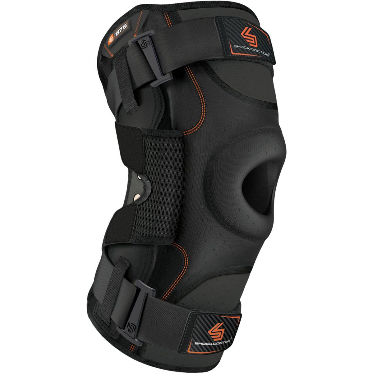 Shock Doctor Ultra Knee Support Brace with Bilateral Hinges - Black - Forza Sports