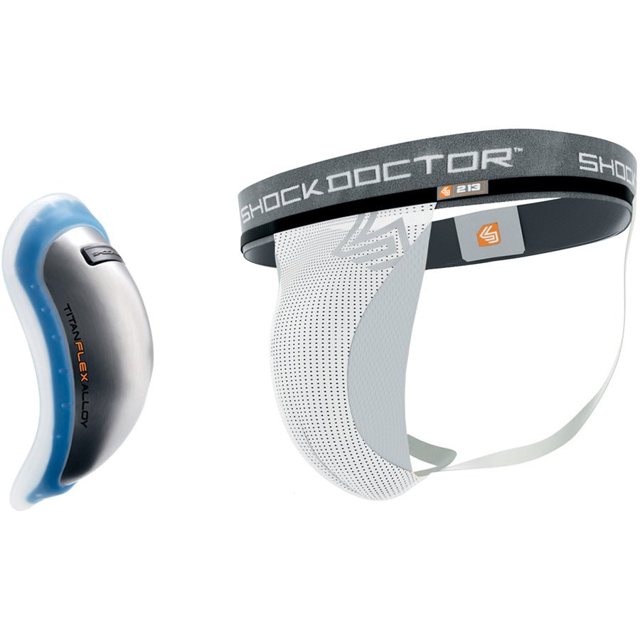 Shock Doctor Supporter with Titan Alloy Flex Cup - Forza Sports