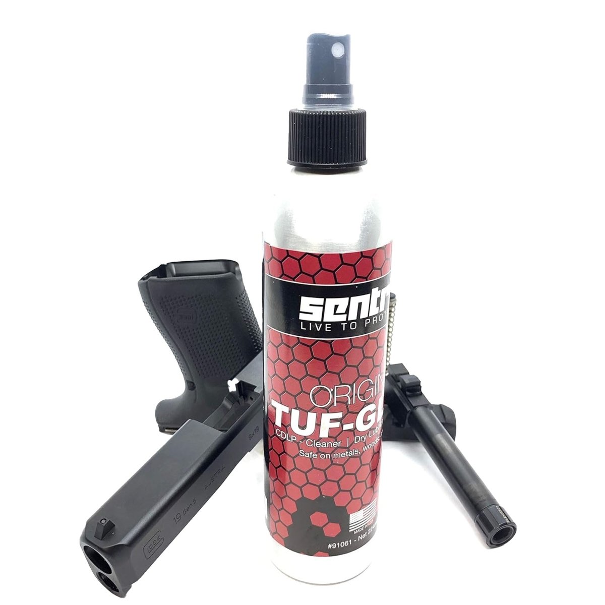Sentry Solutions Tuf - Glide Dry Lube Gun Knife CLP Spray 8 oz, SS - TF - GLD - Forza Sports