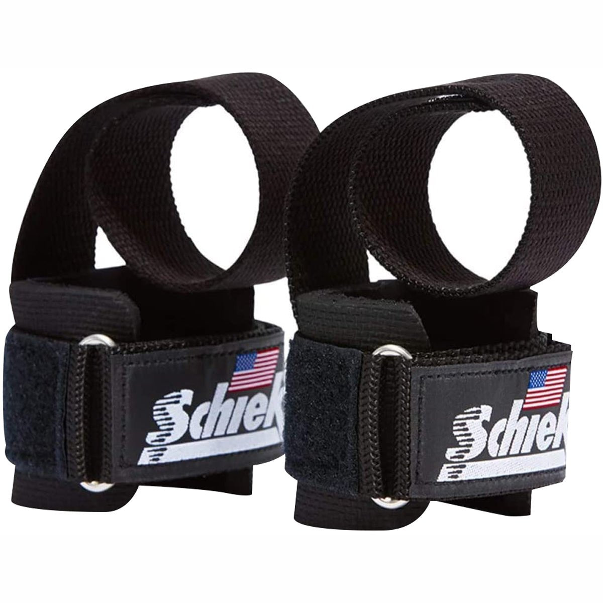 Schiek Sports Model 1000 - PLS Deluxe Power Lifting Straps - Black - Forza Sports