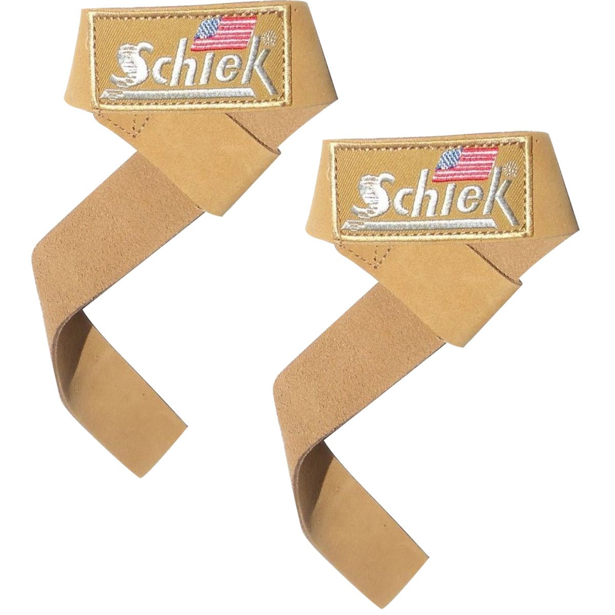 Schiek Sports Model 1000 - LLS 21" Leather Lifting Straps - Forza Sports