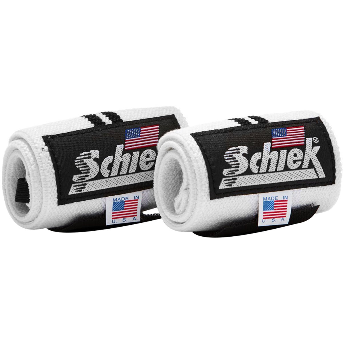Schiek Sports Model 1112 Heavy Duty 12" Wrist Wraps - White/Black - Forza Sports