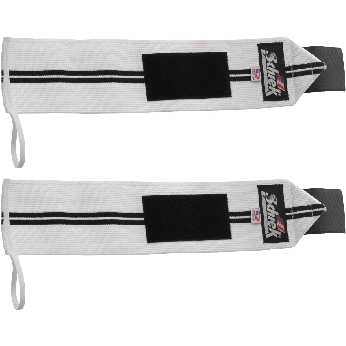 Schiek Sports Model 1124 Heavy Duty 24" Wrist Wraps - White/Black - Forza Sports