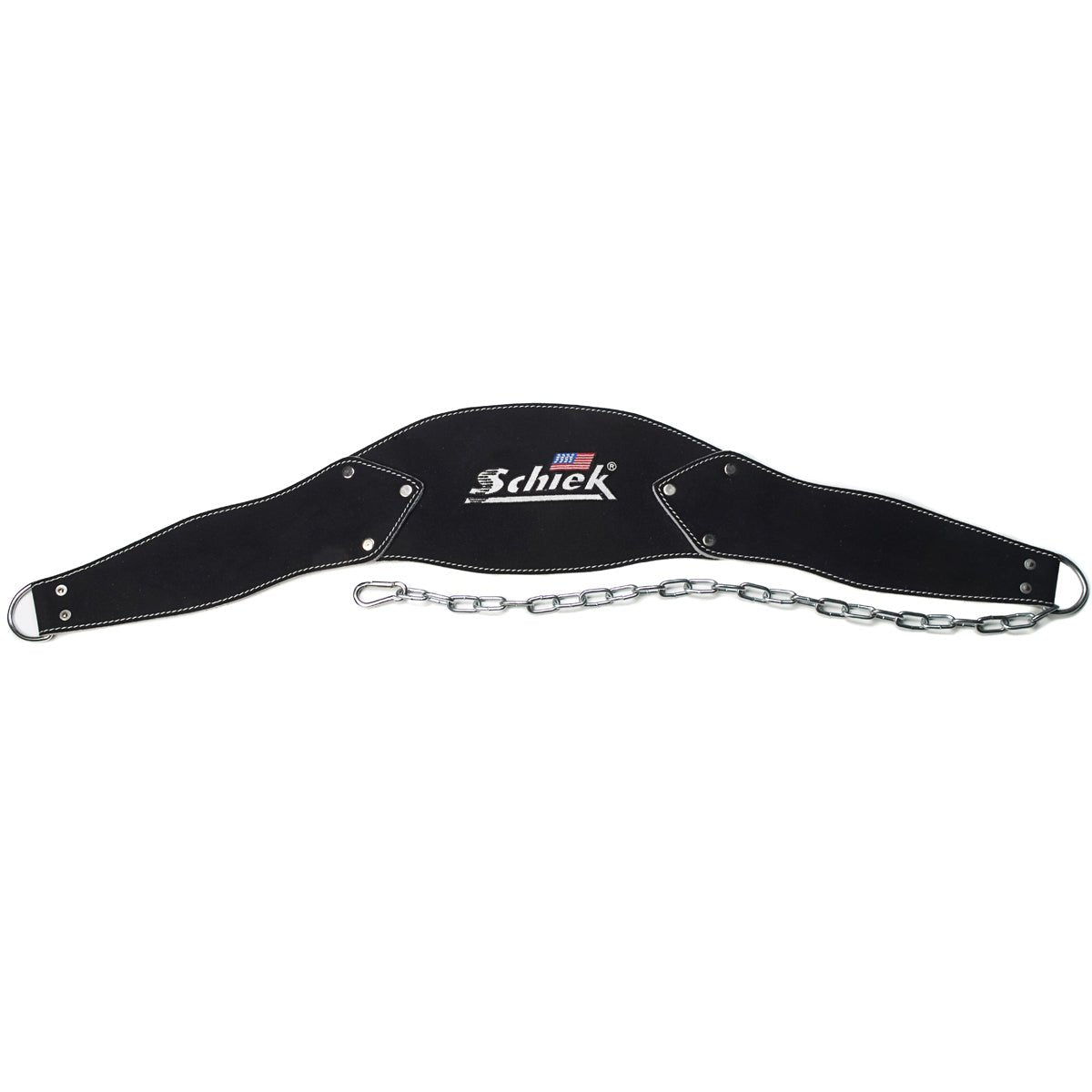 Schiek Sports Model B5008 Synthetic Leather Dip Belt - Black - Forza Sports