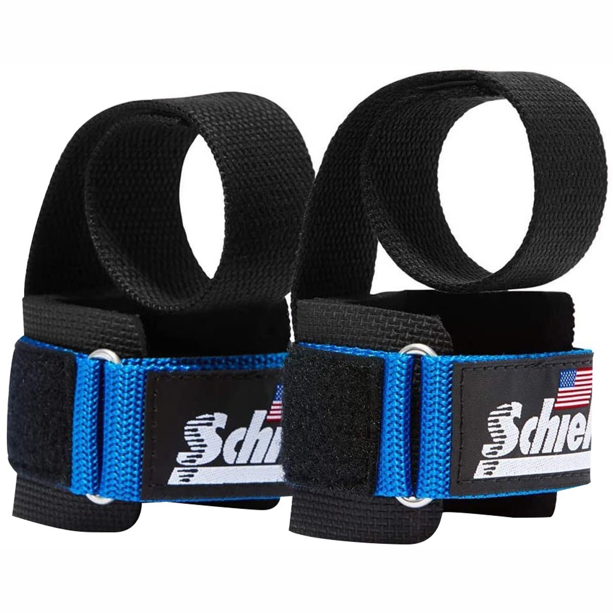 Schiek Sports Model 1000 - PLS Deluxe Power Lifting Straps - Blue - Forza Sports