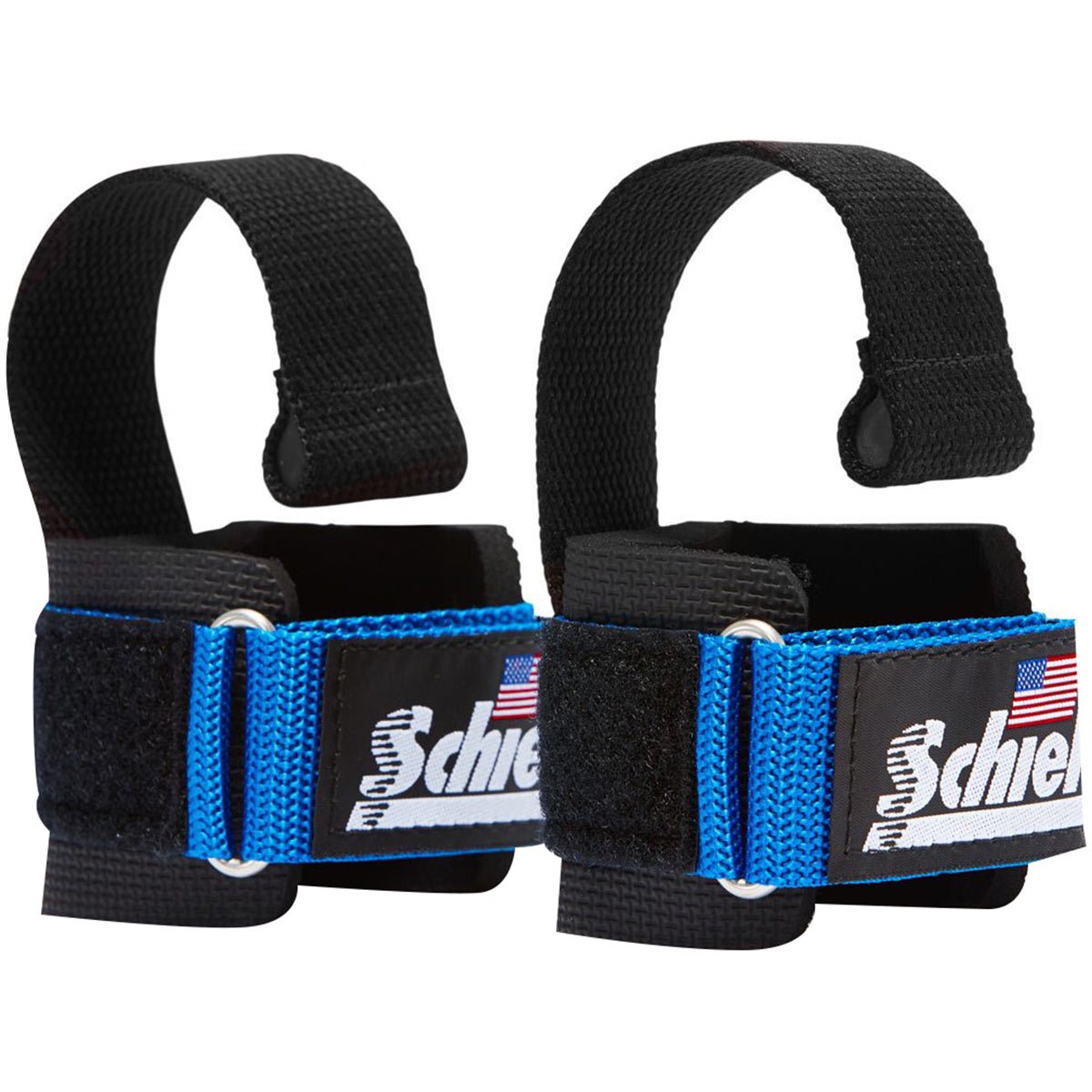 Schiek Sports Model 1000 - DLS Deluxe Dowel Lifting Straps - Blue - Forza Sports