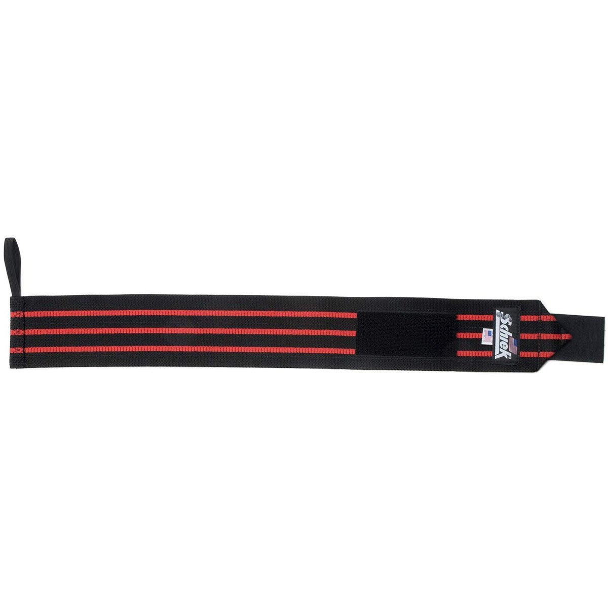 Schiek Sports Model 1112 Heavy Duty 12" Wrist Wraps - Black/Red - Forza Sports