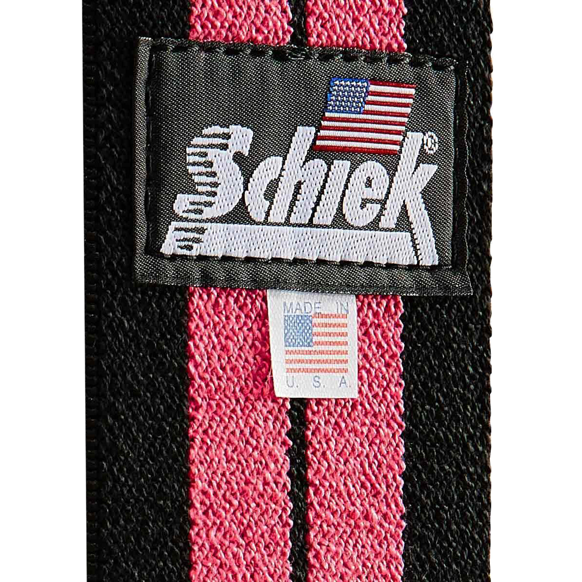 Schiek Sports Model 1112 Heavy Duty 12" Wrist Wraps - Pink/Black Schiek Sports