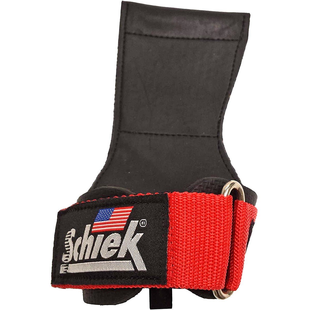 Schiek Sports Model 1900 Ultimate Grip Weight Lifting Straps - Red - Forza Sports