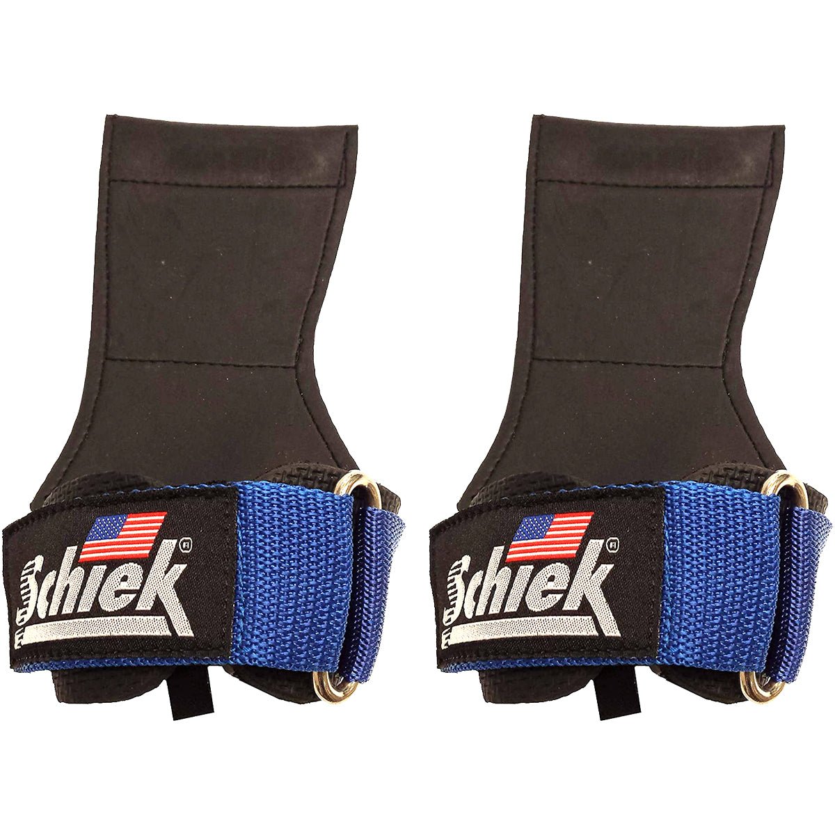 Schiek Sports Model 1900 Ultimate Grip Weight Lifting Straps - Blue - Forza Sports