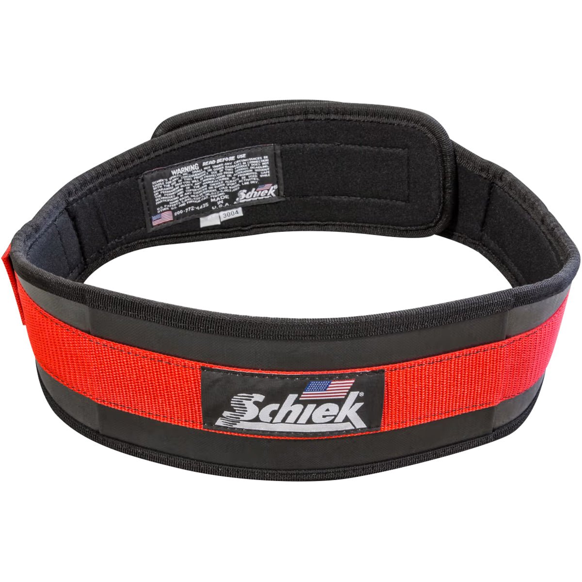 Schiek Sports Model 3004 Power Lifting Belt - Red - Forza Sports