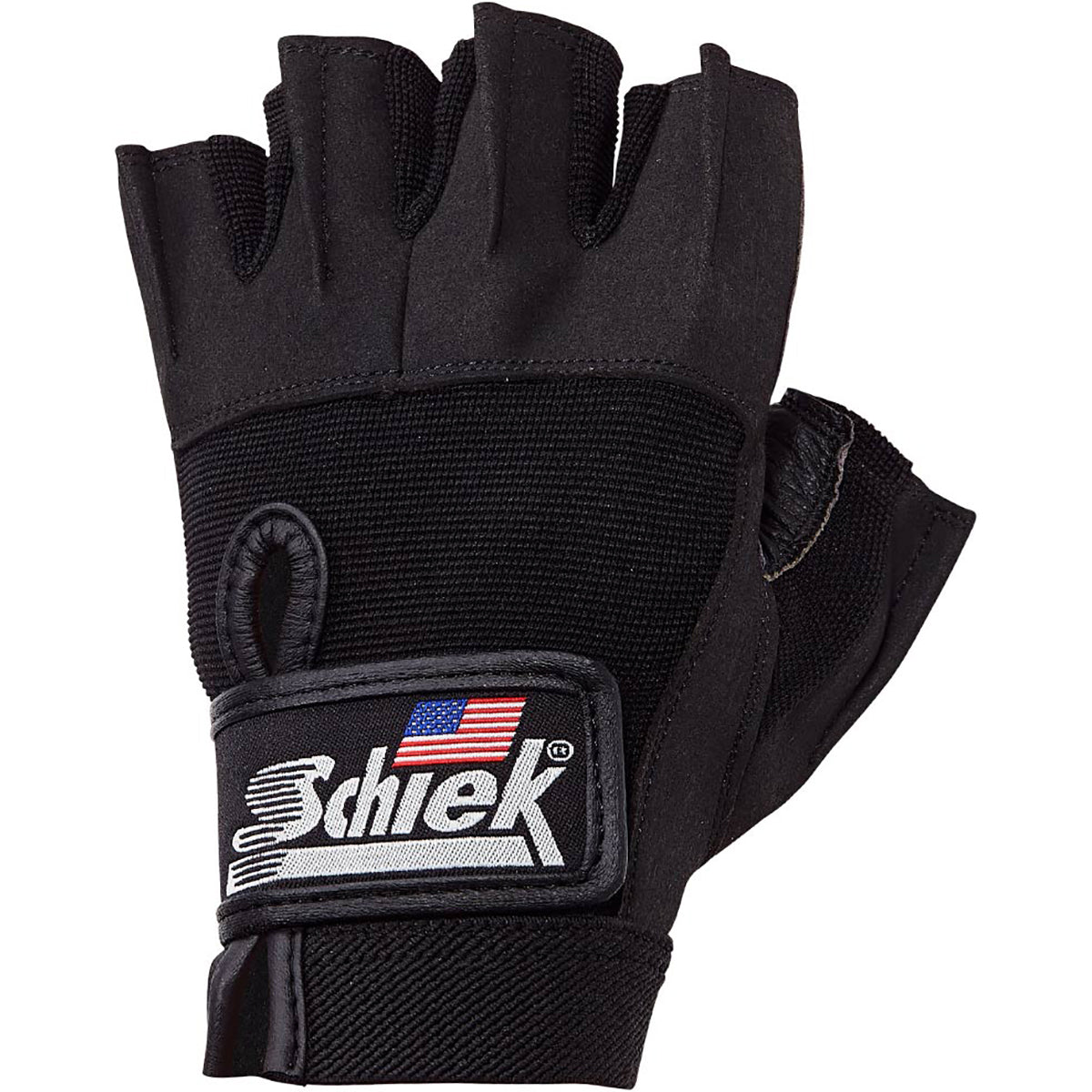 Schiek Sports Model 715 Premium Series Weight Lifting Gloves - Black Schiek Sports