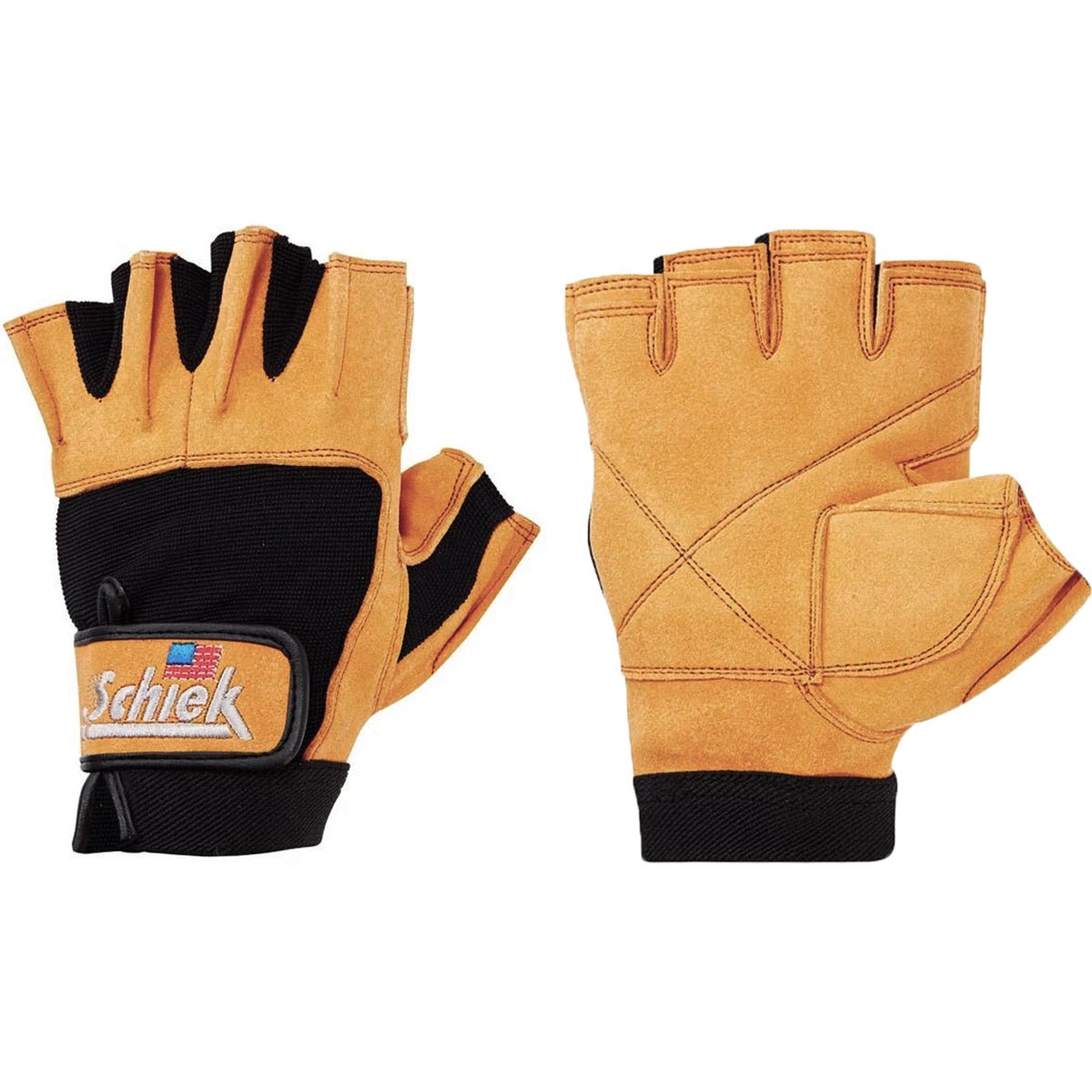 Schiek Sports Model 415 Power Series Weight Lifting Gloves - Brown - Forza Sports