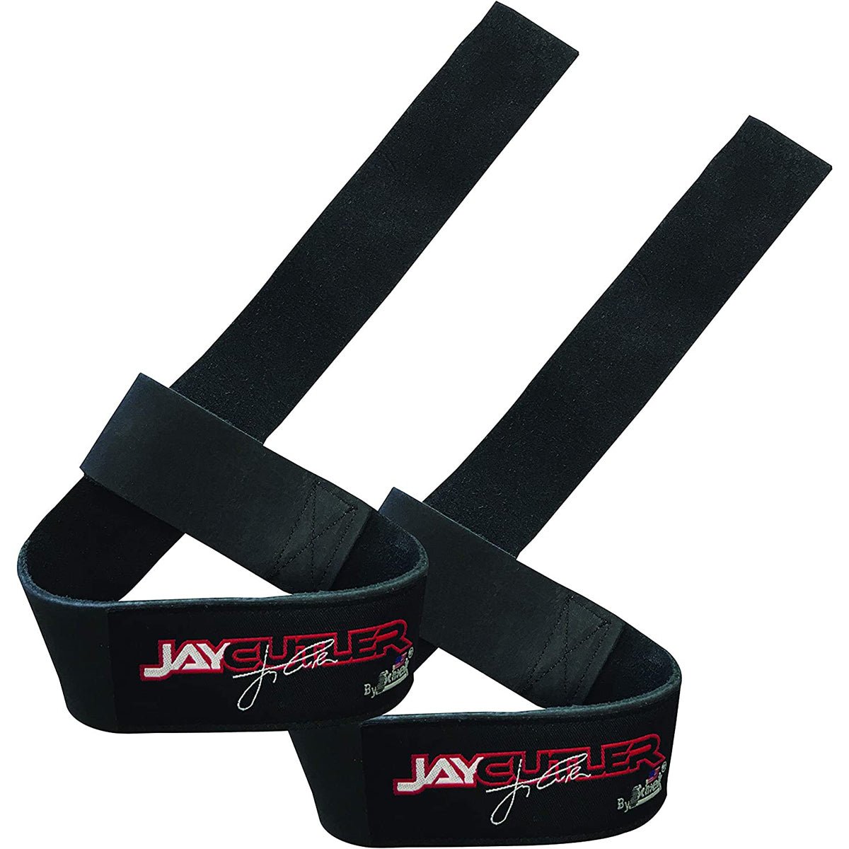 Schiek Sports Model J1000LLS Jay Cutler Signature Leather Lifting Straps - Black - Forza Sports