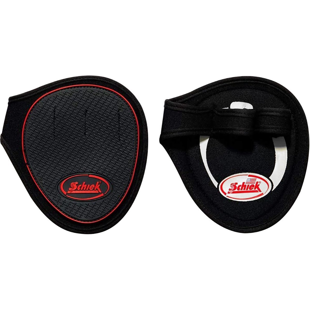 Schiek Sports Model 900GPS Heavy Duty Weightlifting Grip Pads - Black - Forza Sports