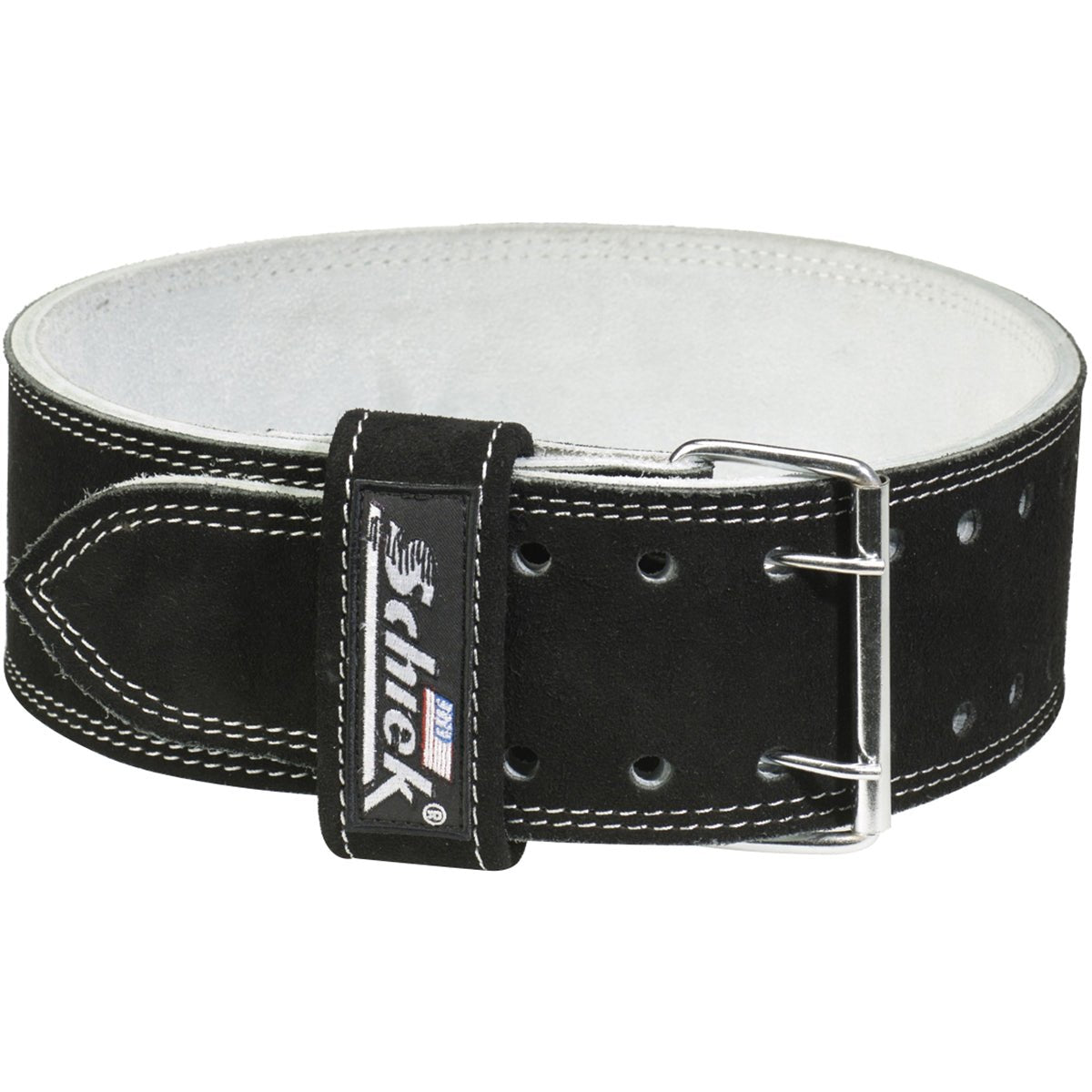 Schiek Sports Model 6010 Leather Competition Power Lifting Belt - Black - Forza Sports