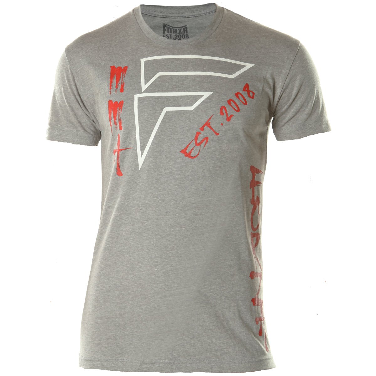 Forza Sports "Signature" MMA T-Shirt - Dark Heather Gray - Forza Sports