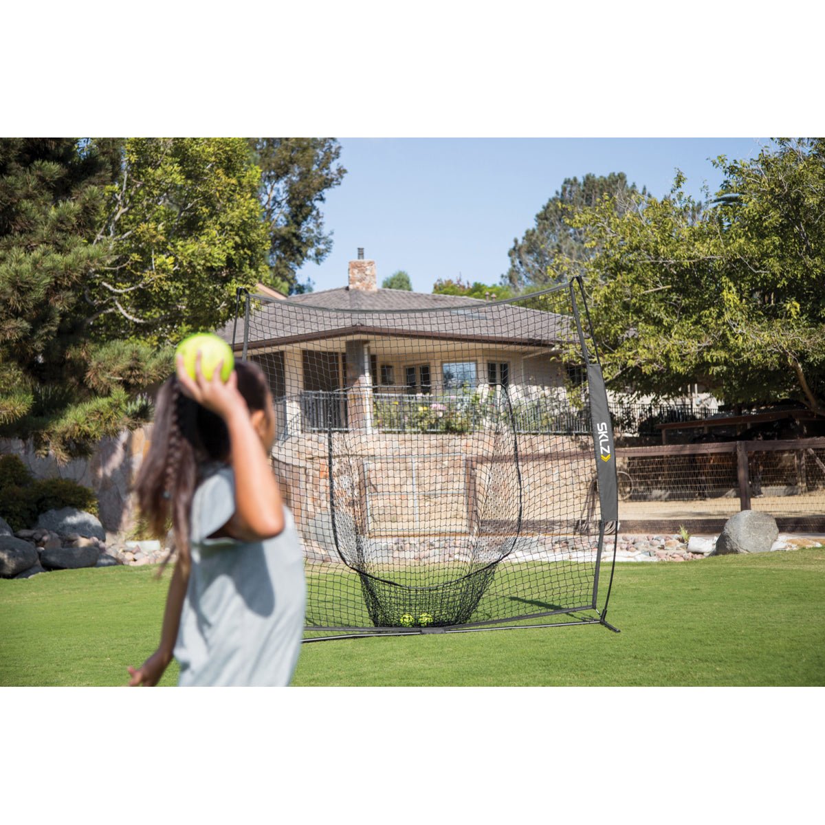 SKLZ Baseball and Softball Hitting Net - Black/Yellow - Forza Sports