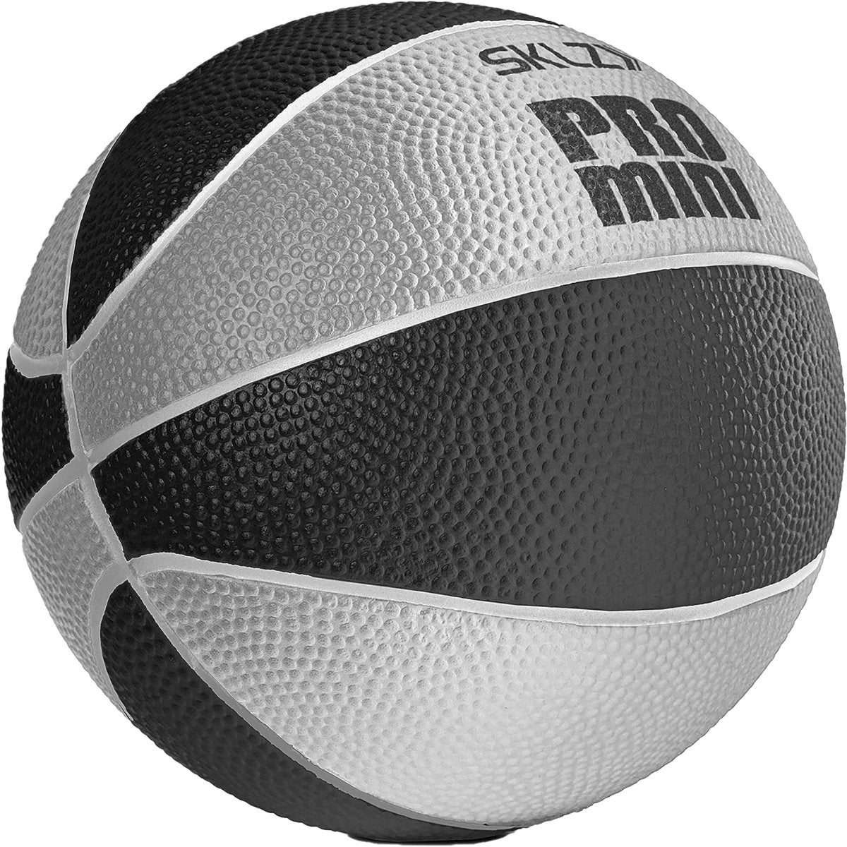 SKLZ 5" Pro Mini Hoop Swish Foam Basketball - Black/Silver - Forza Sports