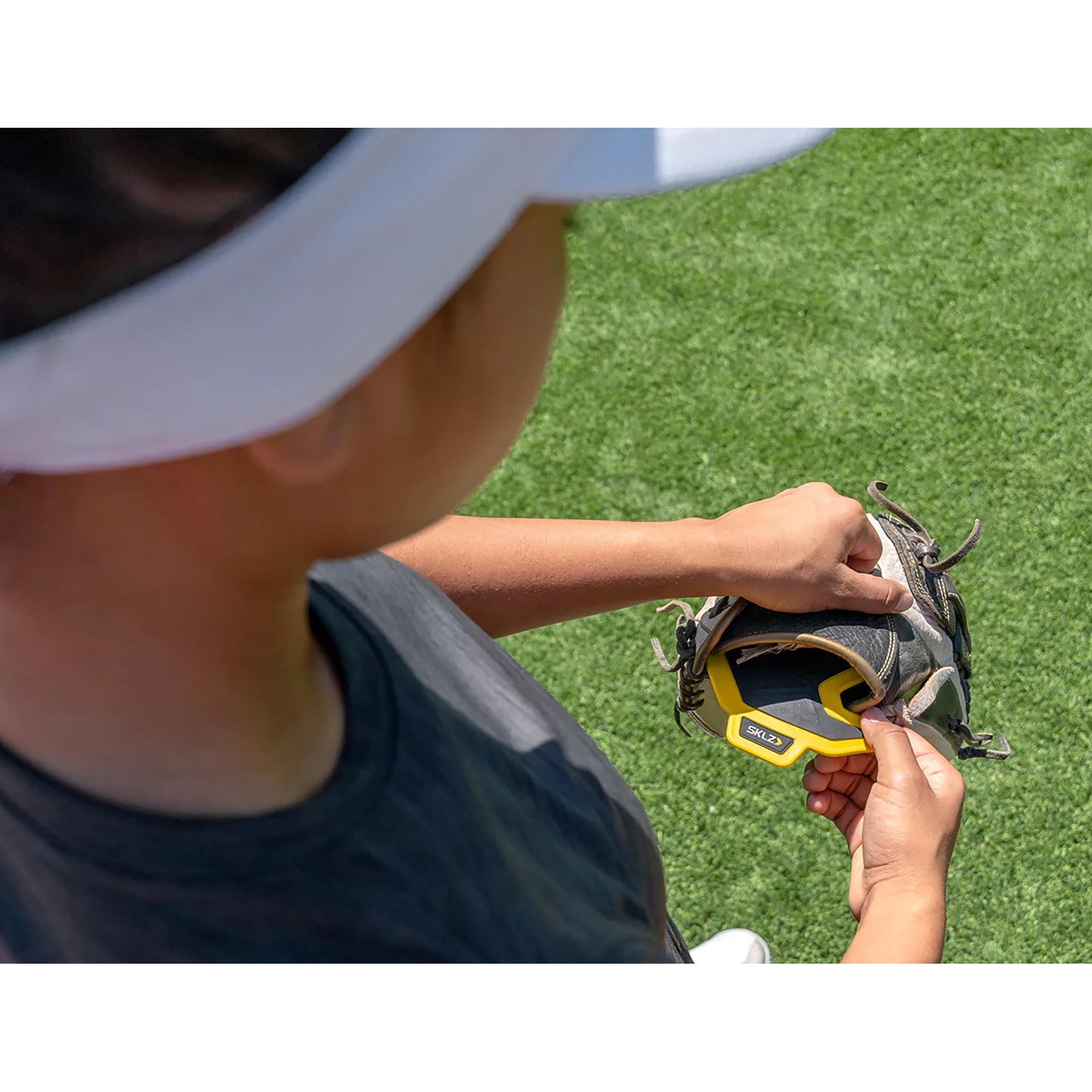 SKLZ Adult Fielding Hands Baseball/Softball Training Aid - Black/Yellow SKLZ