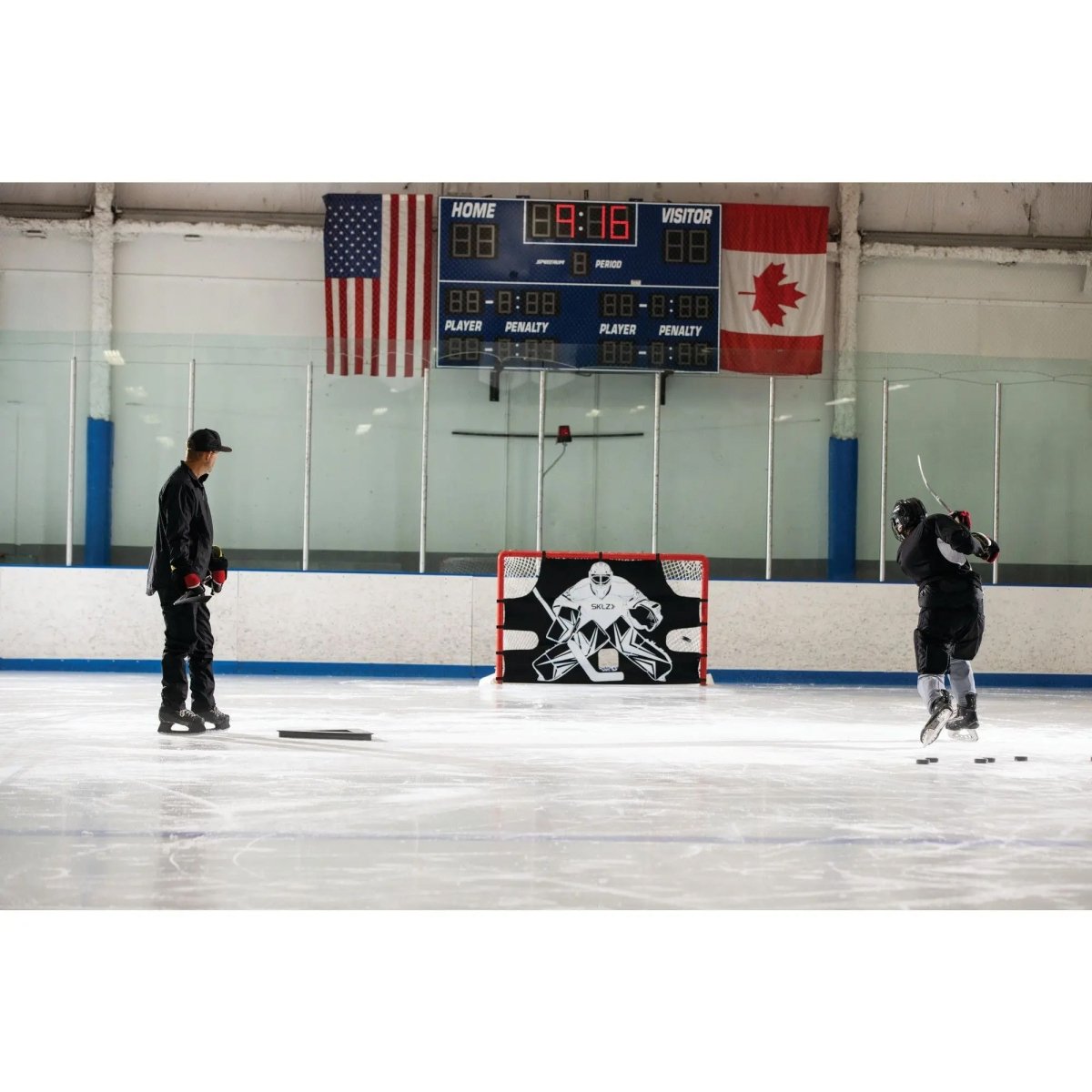 SKLZ Passing Triangle Ice Hockey Training Aid - Black - Forza Sports