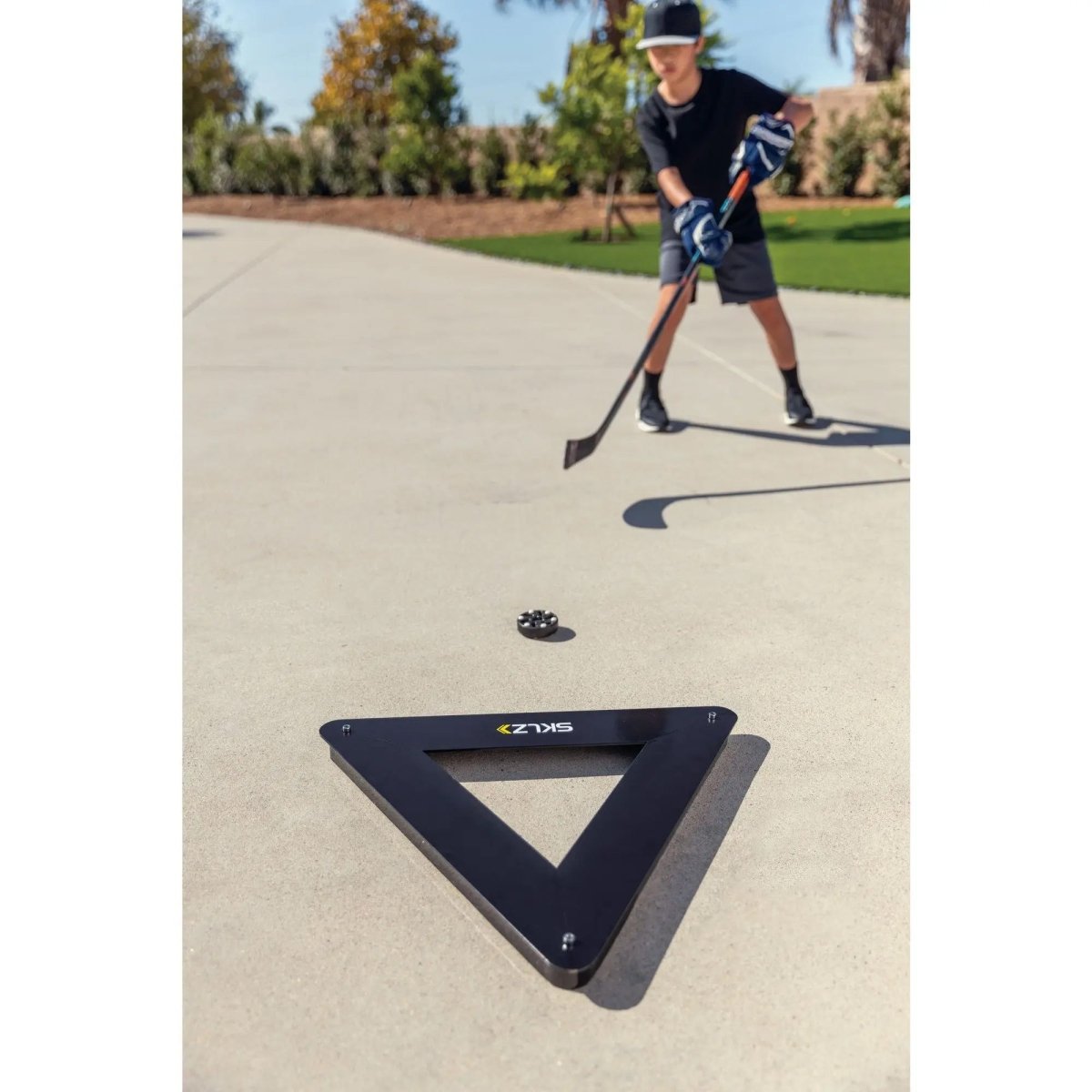SKLZ Passing Triangle Ice Hockey Training Aid - Black - Forza Sports