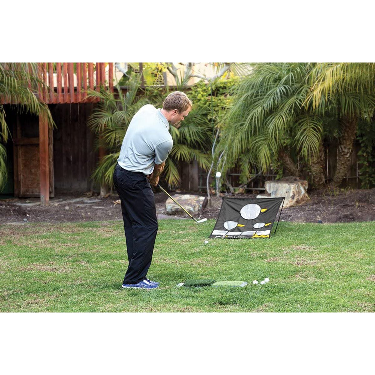SKLZ Quickster Golf Chipping Net - Black - Forza Sports