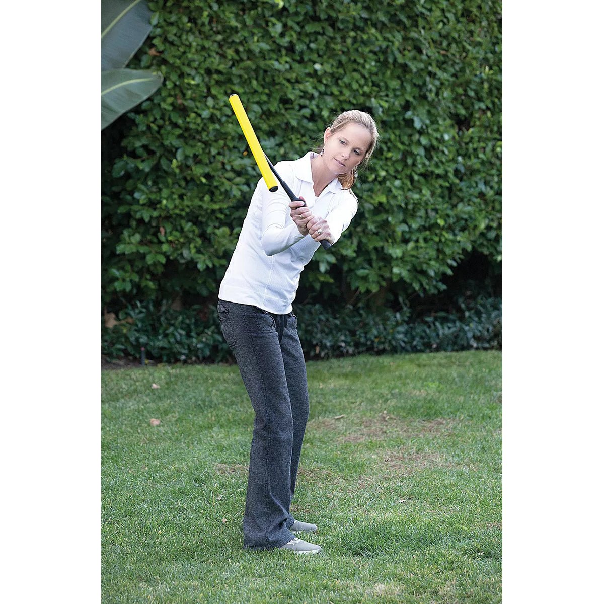 SKLZ Power Position Right - Handed Golf Swing Trainer - Black/Yellow - Forza Sports
