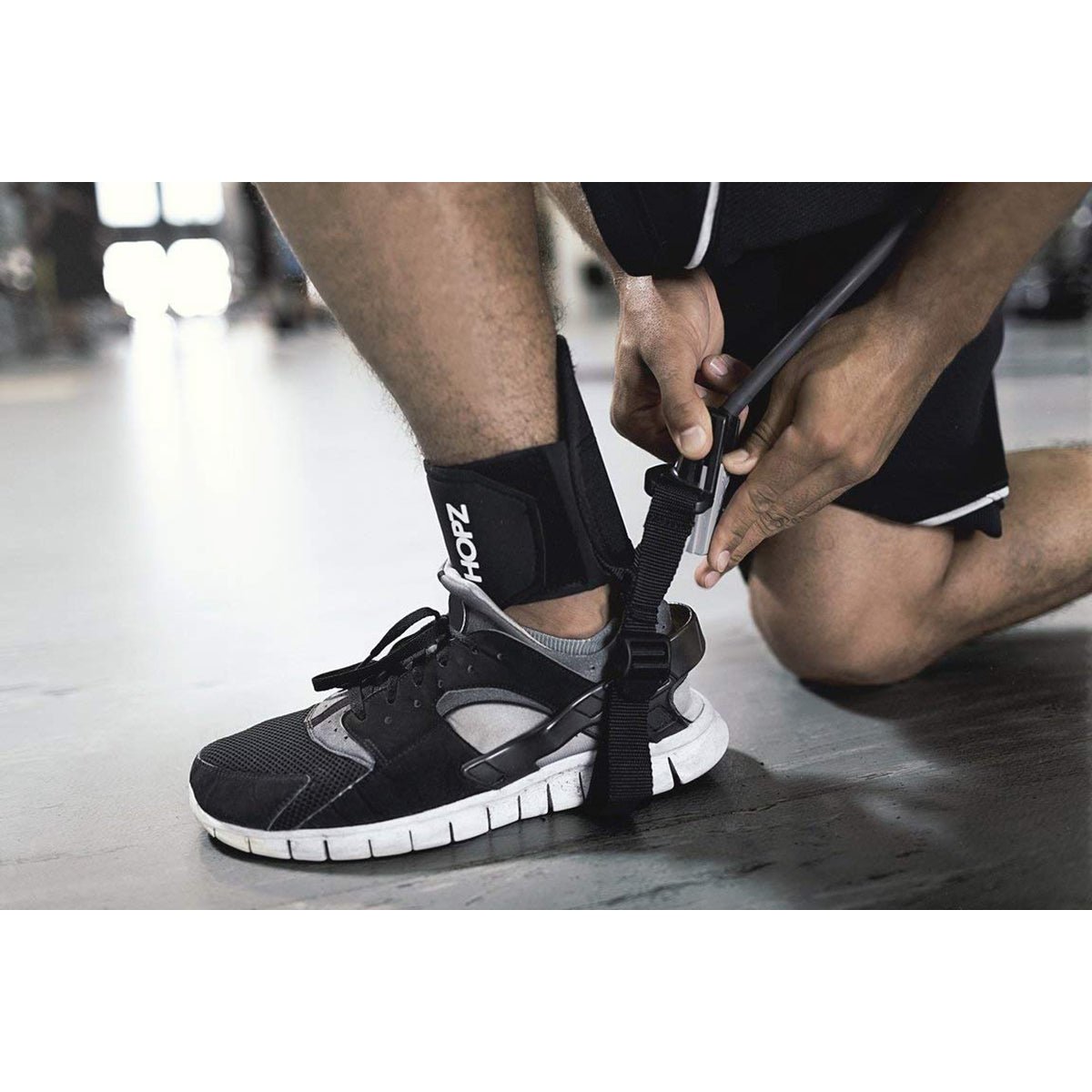 SKLZ Hopz 2.0 Variable Resistance Vertical Jump Trainer - Black - Forza Sports