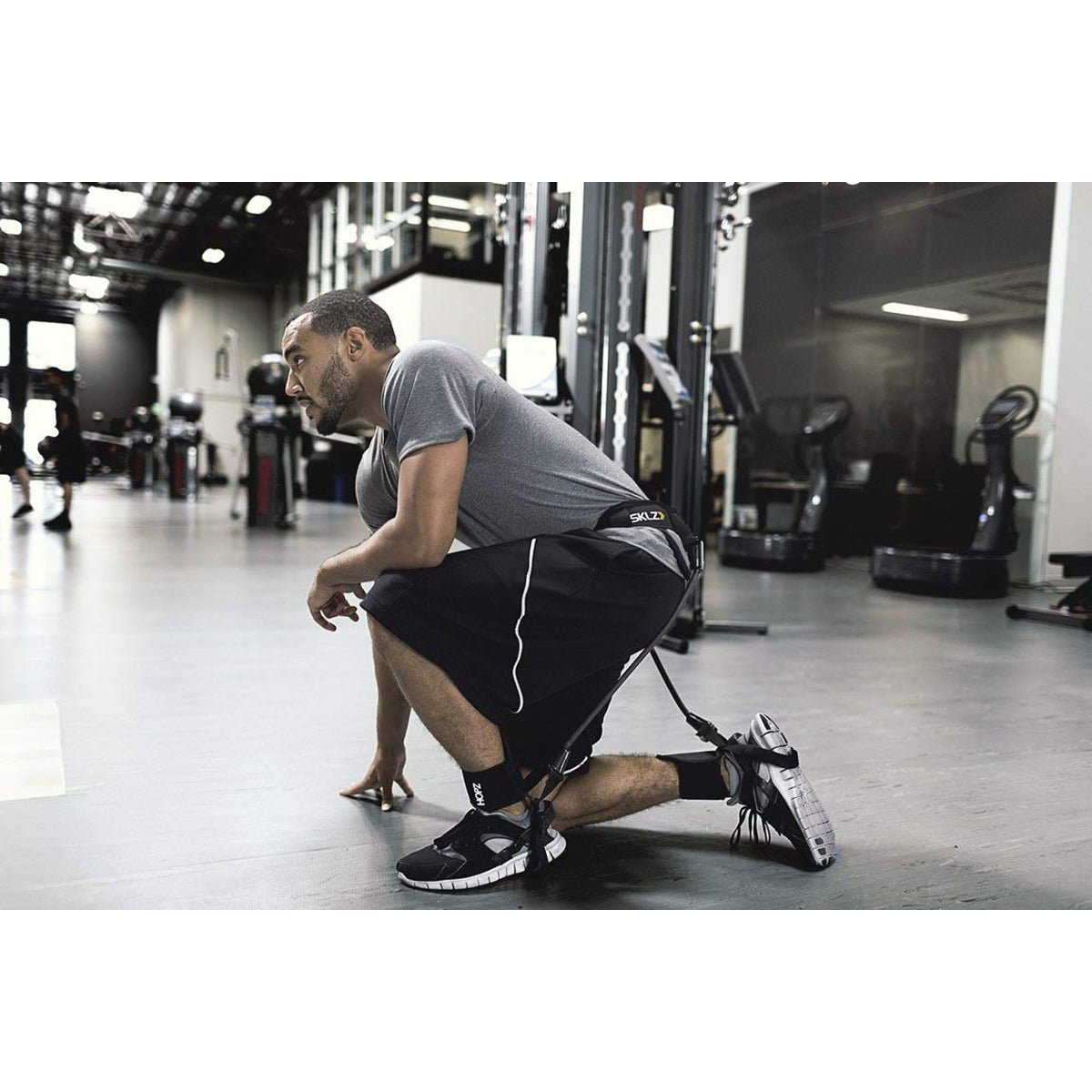 SKLZ Hopz 2.0 Variable Resistance Vertical Jump Trainer - Black - Forza Sports