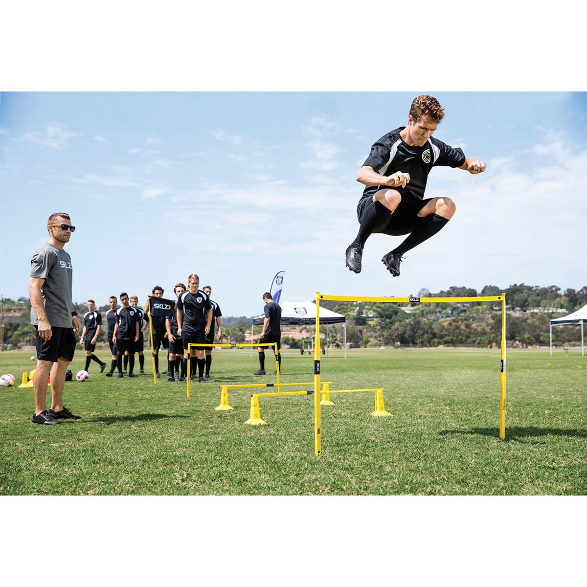 SKLZ Pro Training Agility Poles - Yellow - Forza Sports