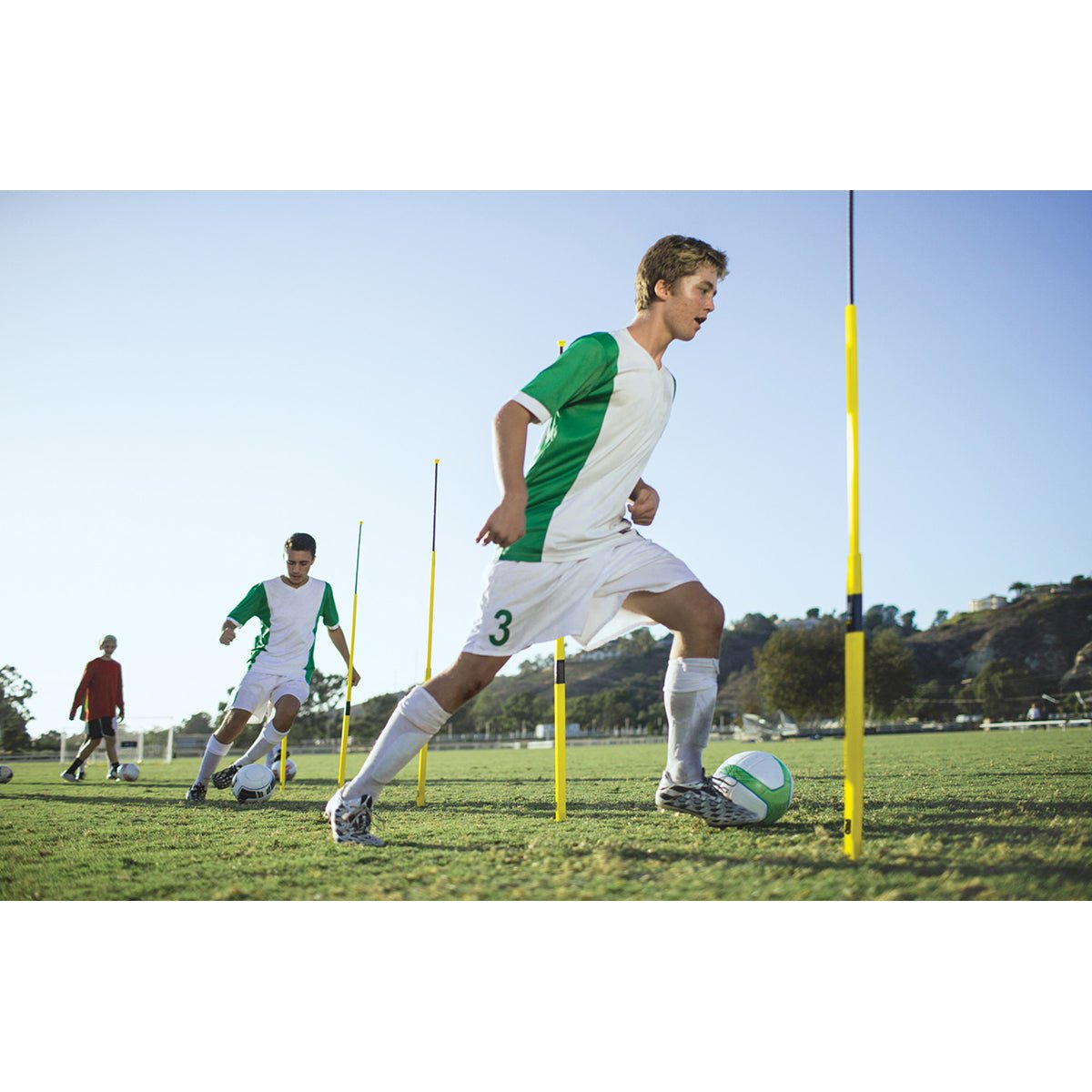 SKLZ Pro Training Agility Poles - Yellow - Forza Sports