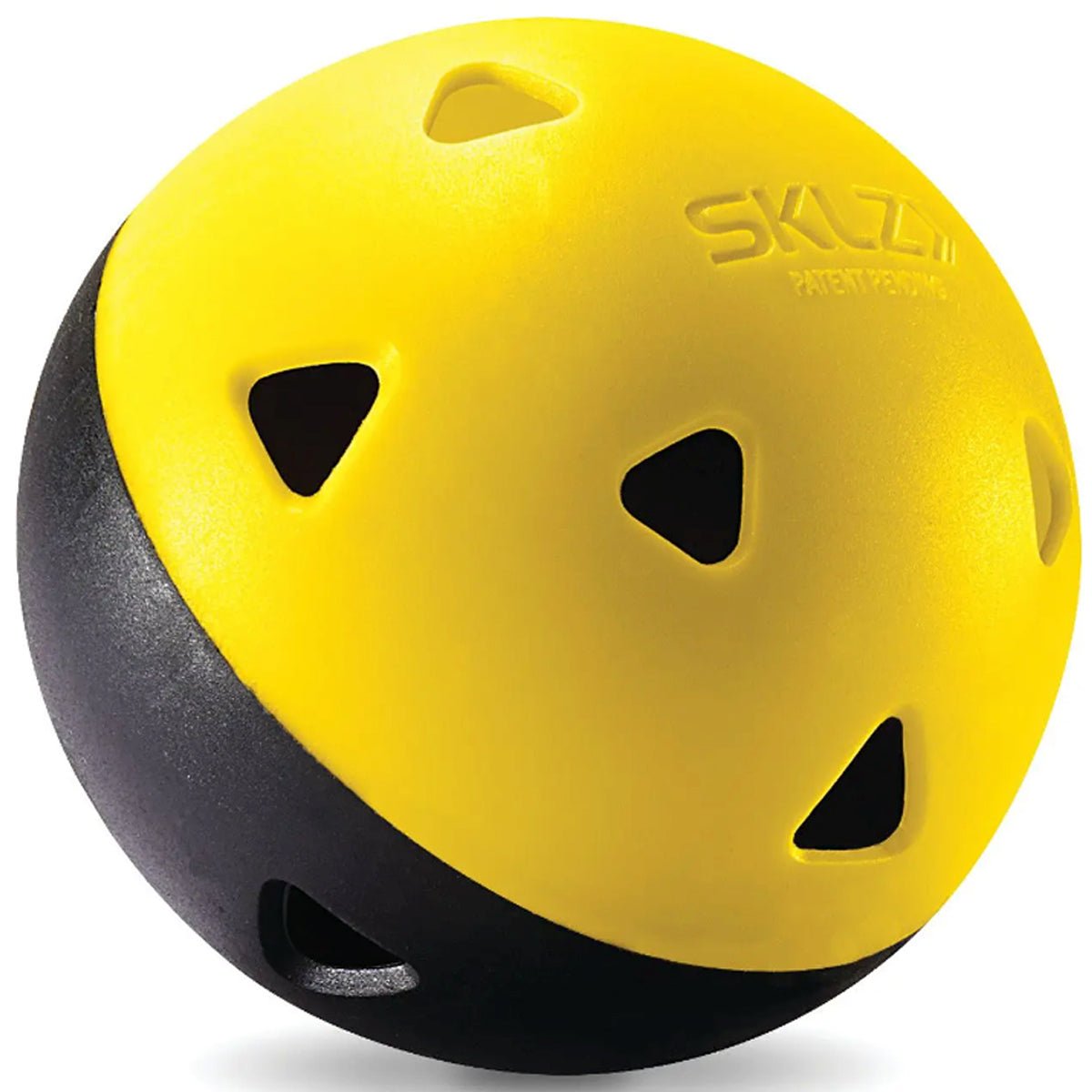 SKLZ Mini Impact Training Baseballs 12 - Pack - Black/Yellow - Forza Sports