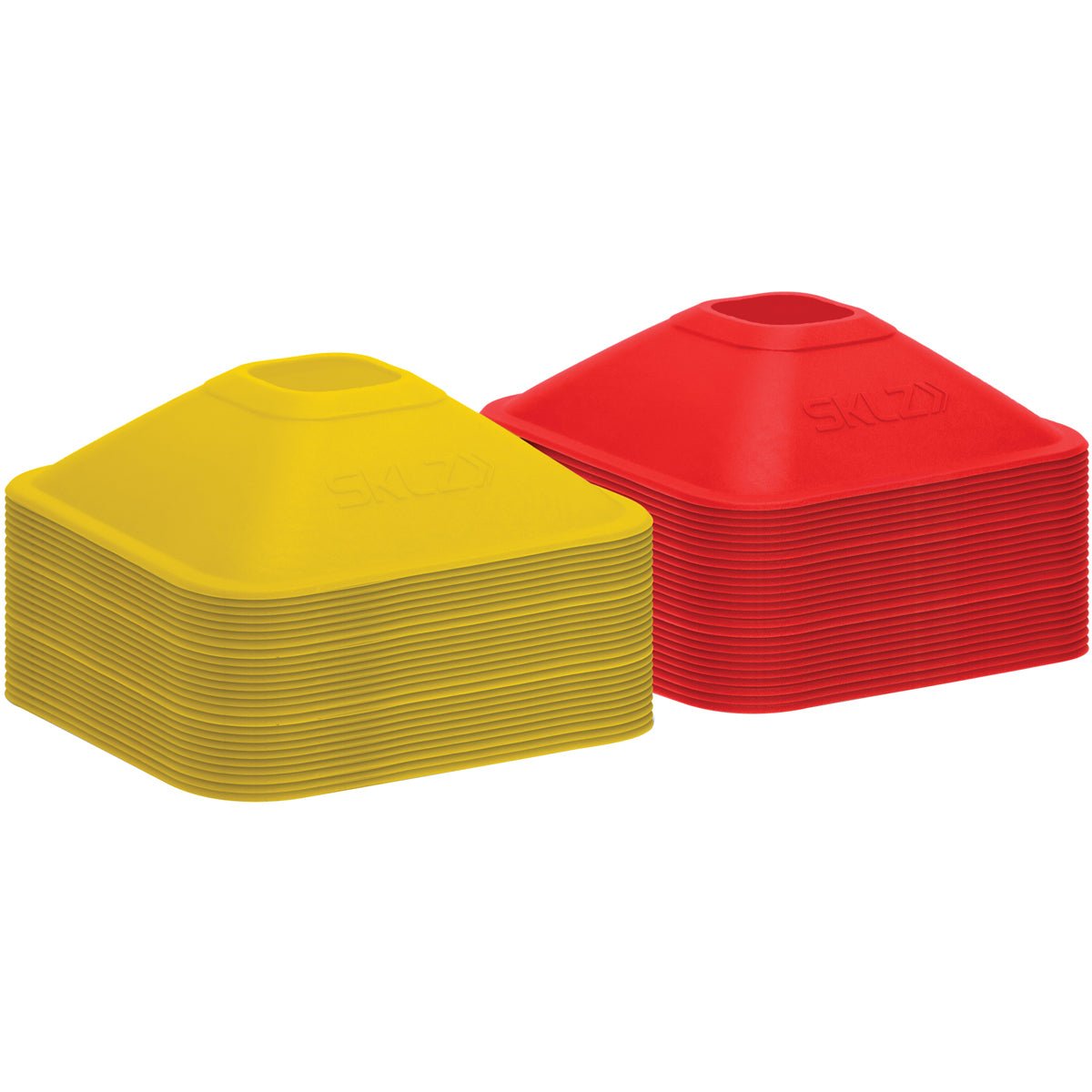 SKLZ Mini Training Cones 50 - Pack - Red/Yellow - Forza Sports