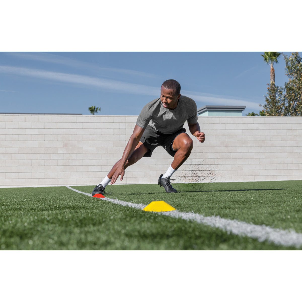 SKLZ Mini Training Cones 50 - Pack - Red/Yellow - Forza Sports