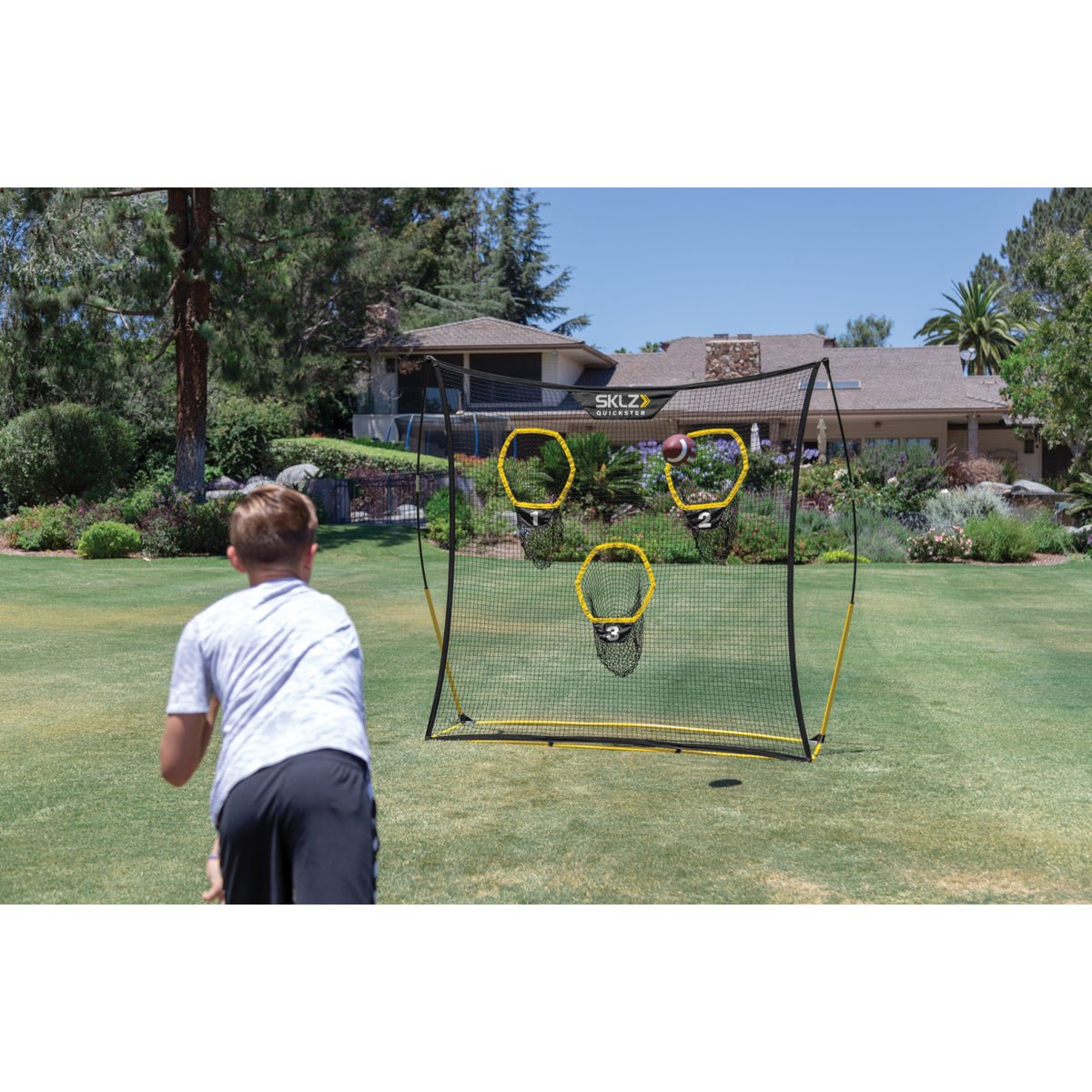 SKLZ Quickster Quarterback Training Net - Black - Forza Sports
